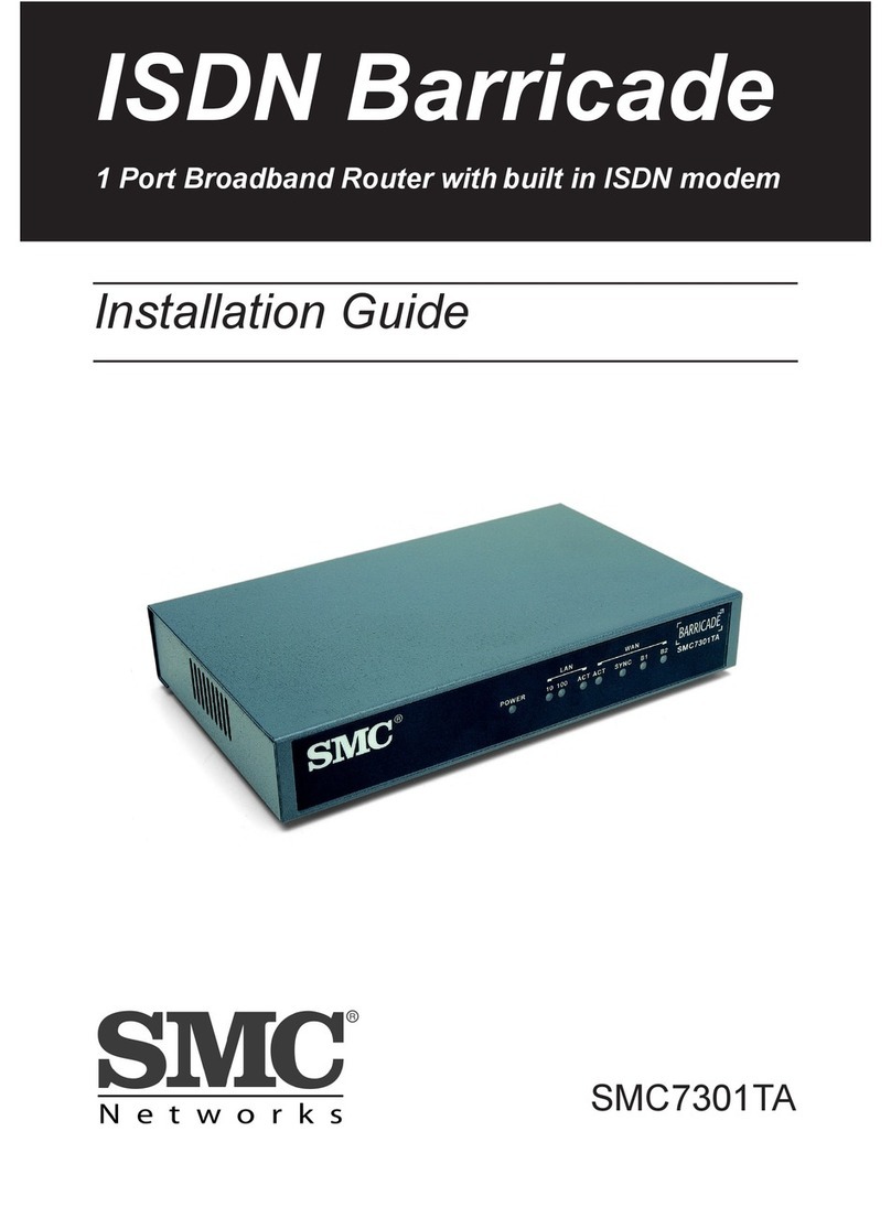 SMC Networks 7301TA installation guide