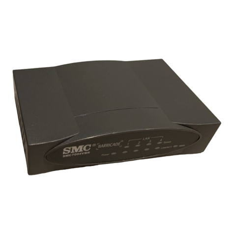 SMC Networks 7004VBR User manual SMC Networks 7004VBR User manual