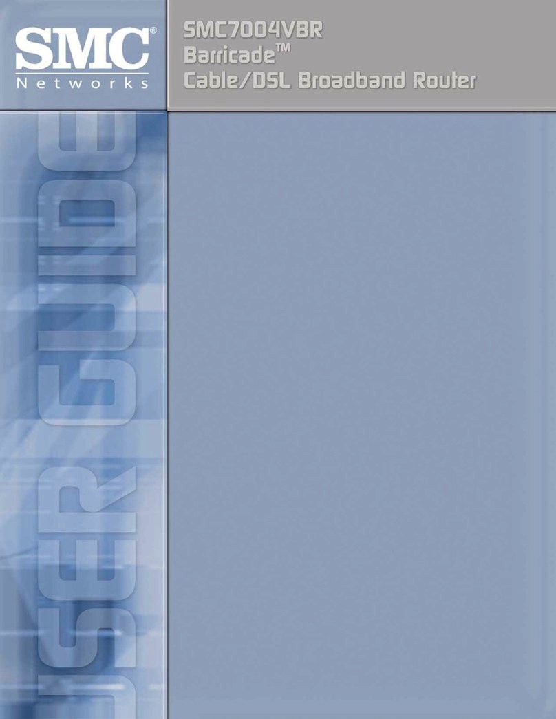 SMC Networks 7004VBR User manual SMC Networks 7004VBR User manual