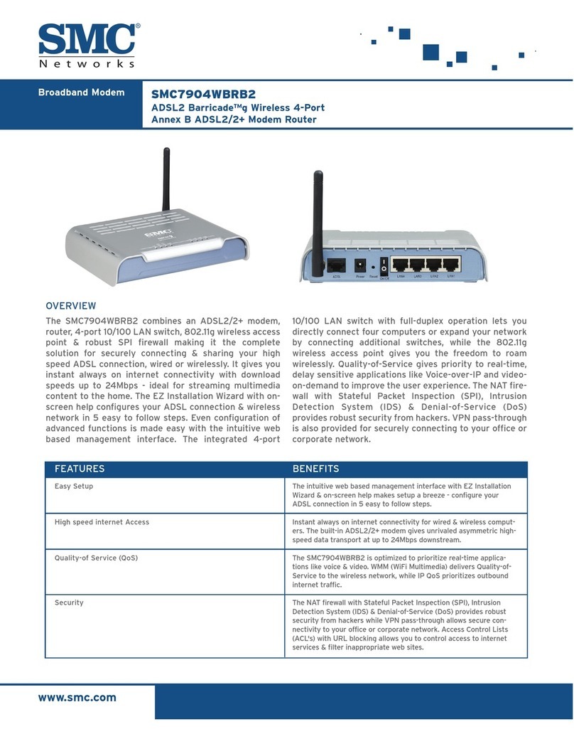 SMC Networks Barricade SMC7904WBRB2 Easy setup
