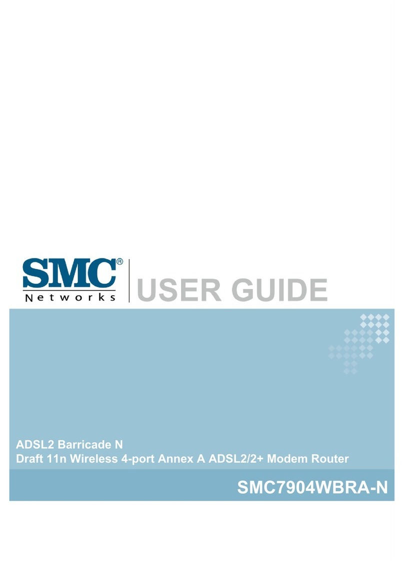 SMC Networks 7904WBRA-N FICHE User manual