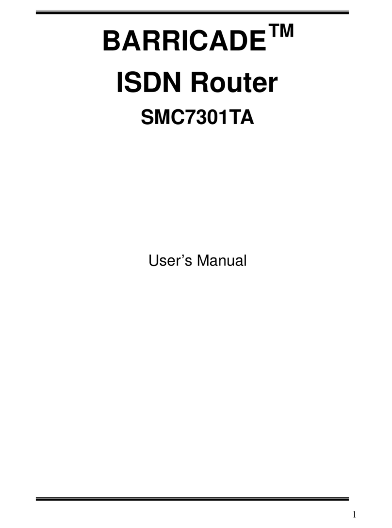 SMC Networks BARRICADE SMC7301TA User manual