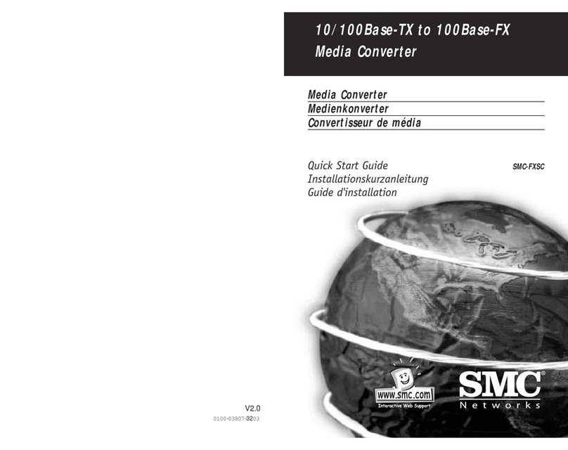 SMC Networks SMCFXSC User manual