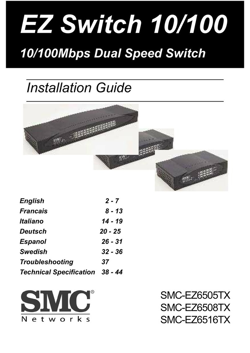 SMC Networks EZ6508TX User manual SMC Networks EZ6508TX User manual