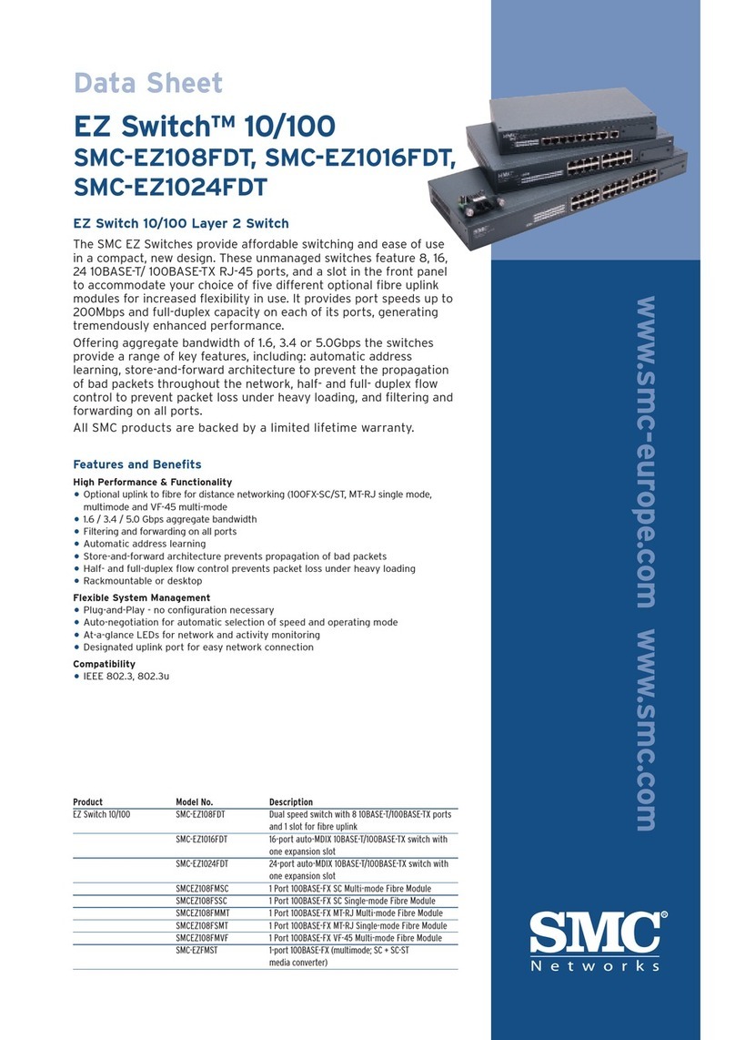 SMC Networks EZ Networking SMC-EZ108FDT User manual