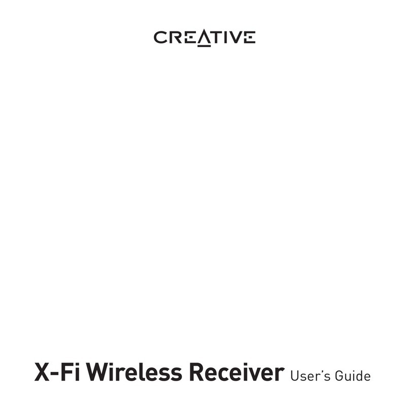 Creative X-FI User manual