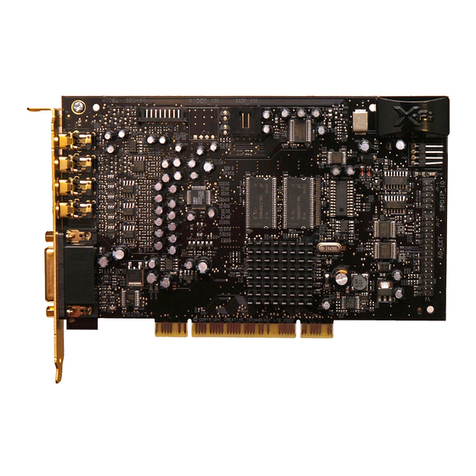 Creative X-FI FATAL1TY - SB X-FI PLATINIUM FATAL1TY QUICKSTART BACK EN FR DE IT ES... User manual