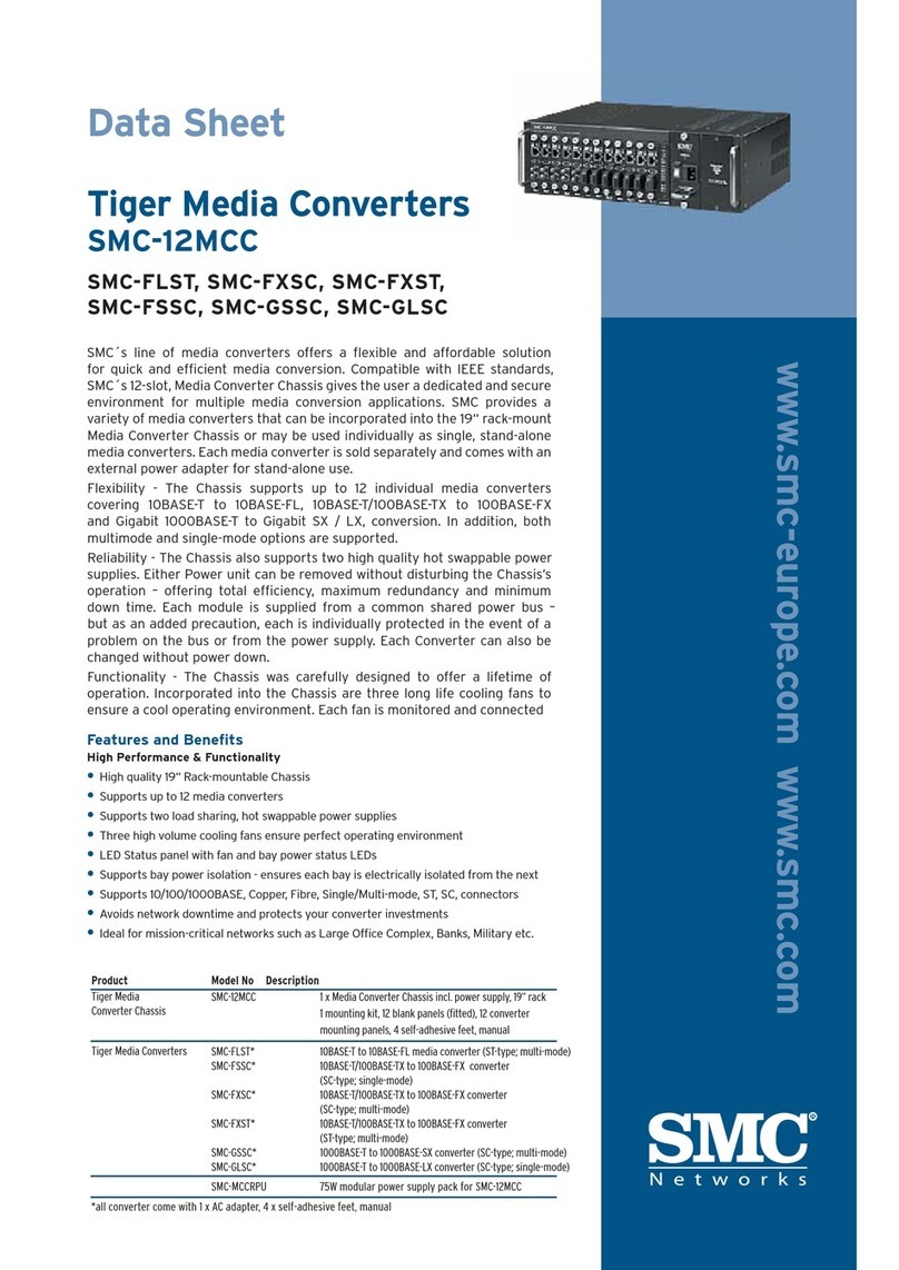 SMC Networks -12MCC FICHE User manual SMC Networks -12MCC FICHE User manual