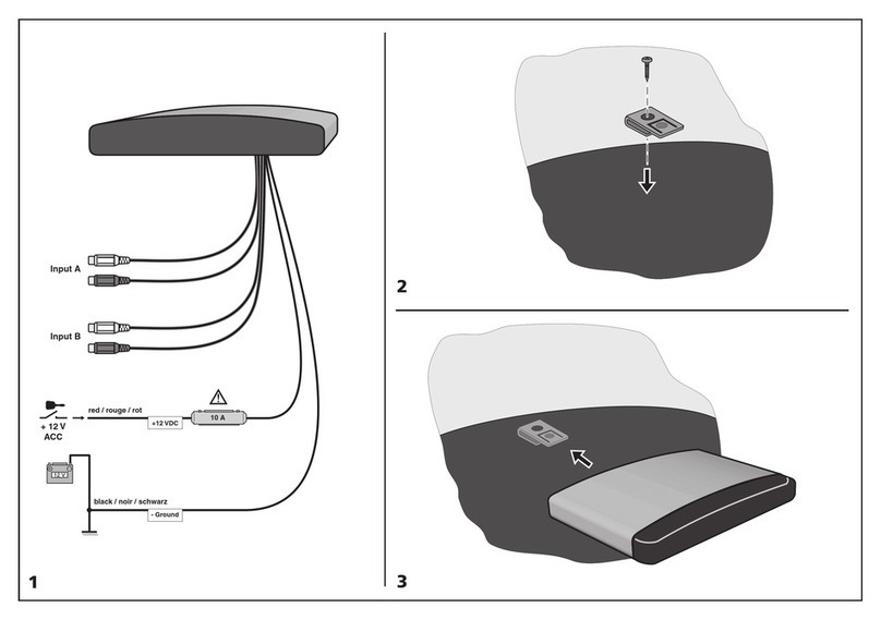 VDO WT 5100 - CONNECTION SCHEMA User manual