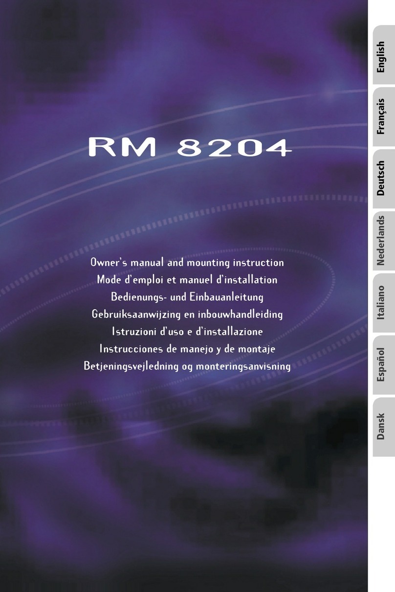 VDO Radio Module RM 8204 Installation and owner's manual VDO Radio Module RM 8204 Installation and owner's manual