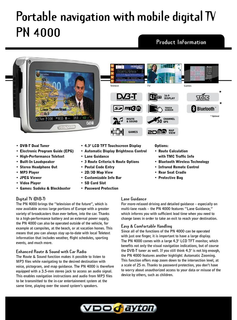 VDO PN 4000 Product information