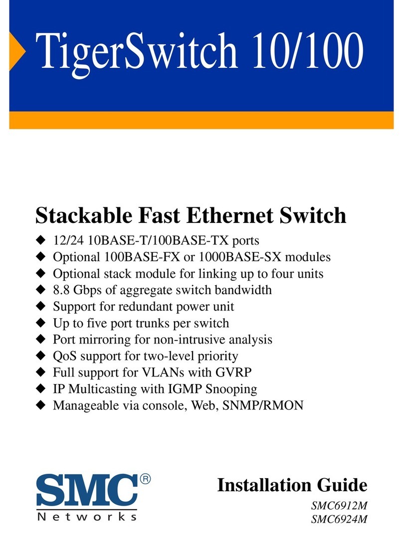 SMC Networks 6900FSC FICHE User manual
