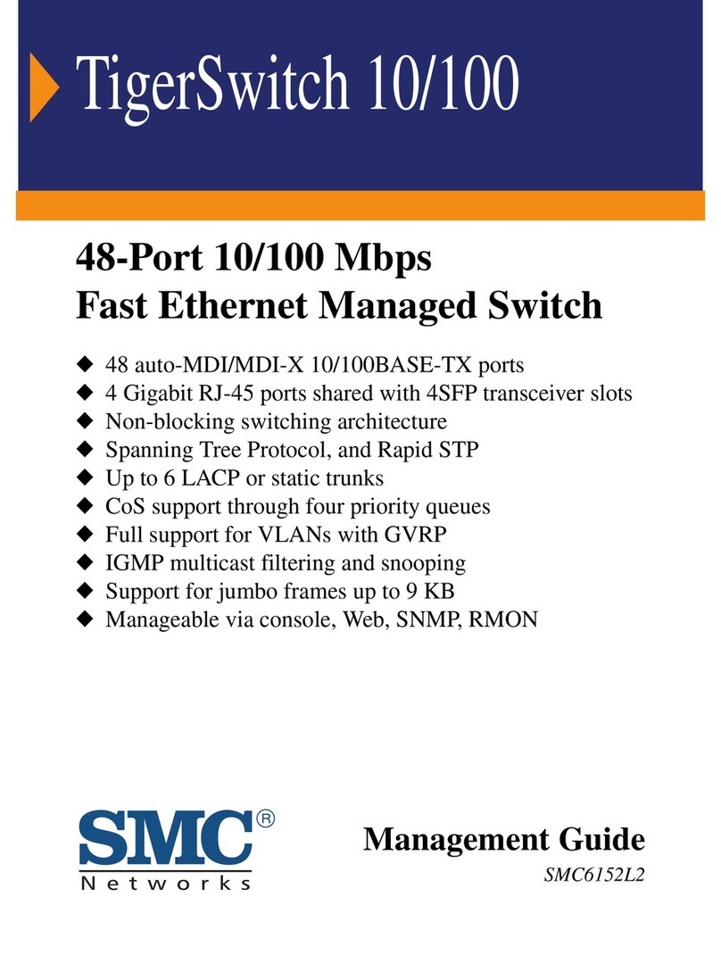 SMC Networks 6152L2 Programming manual