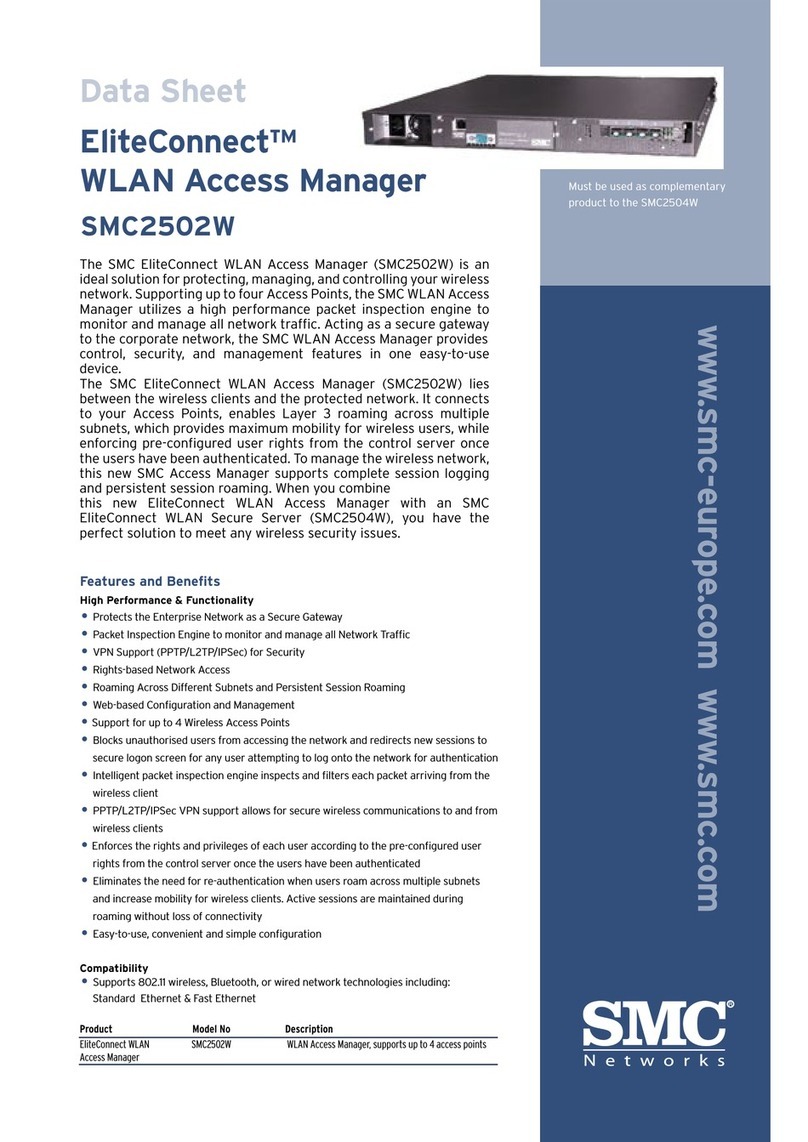 SMC Networks ELITECONNECT SMC2502W User manual