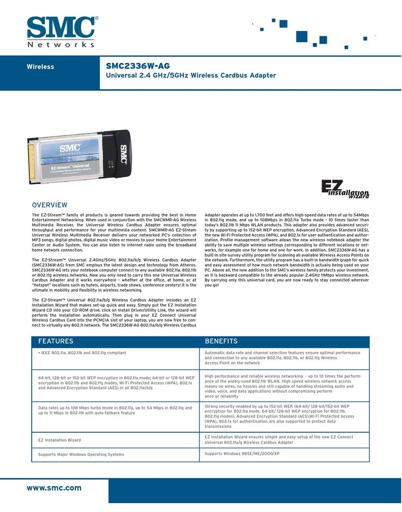 SMC Networks SMC2336W-AG User manual