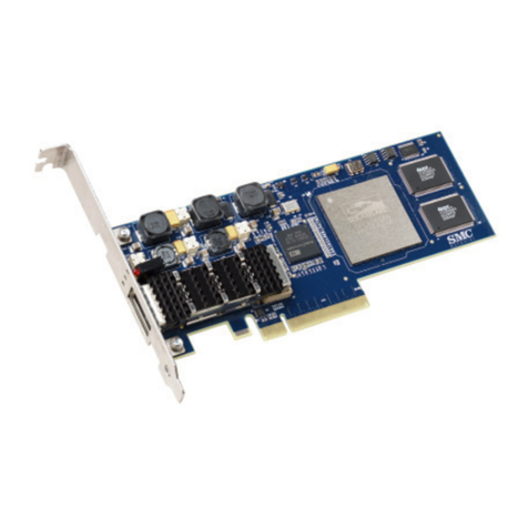 SMC Networks Tiger Card SMC10GPCIE-XFP User manual SMC Networks Tiger Card SMC10GPCIE-XFP User manual