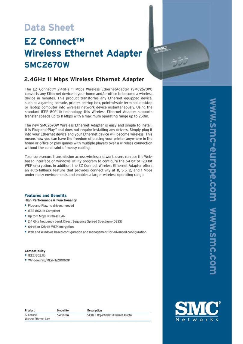 SMC Networks 2670W User manual SMC Networks 2670W User manual