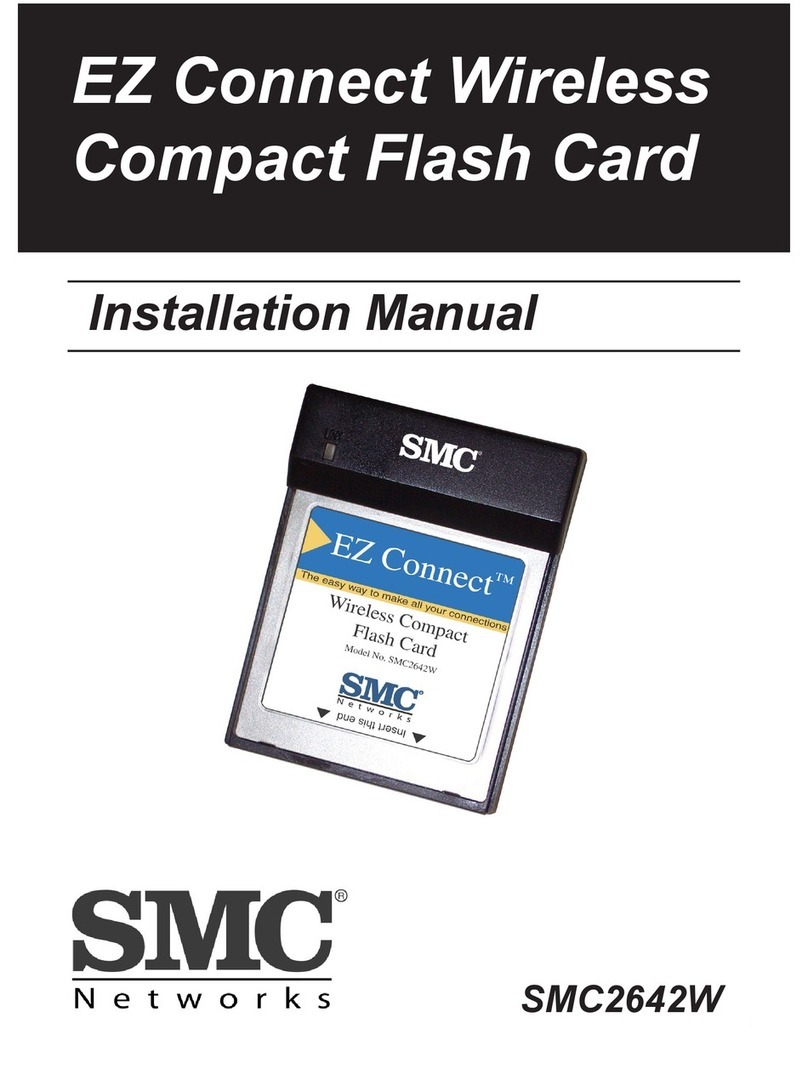 SMC Networks 2642W FICHE User manual