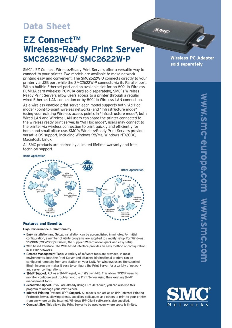 SMC Networks EZ Connect SMC2622W-U User manual