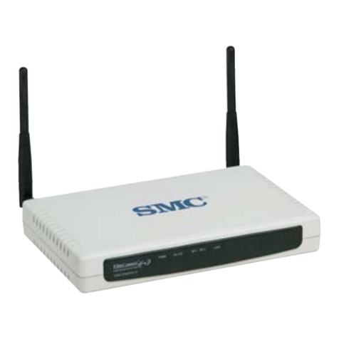 SMC Networks 2585W-G FICHE Installation guide