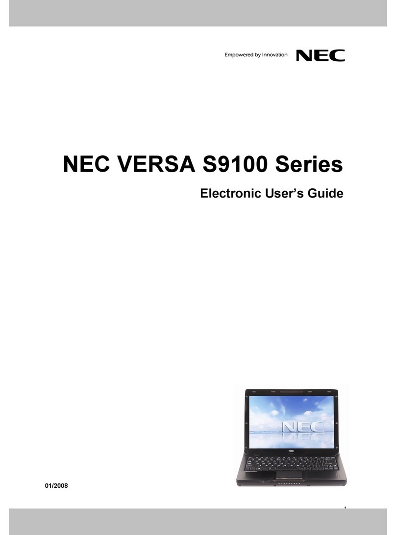 NEC VERSA S9100 Series user guide
