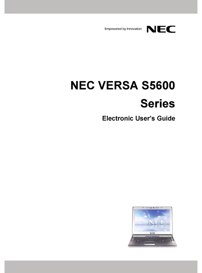 NEC NEC VERSA S5600 Series User manual