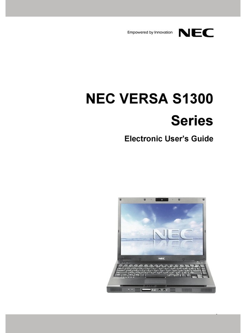 NEC VERSA S1300 Series user guide