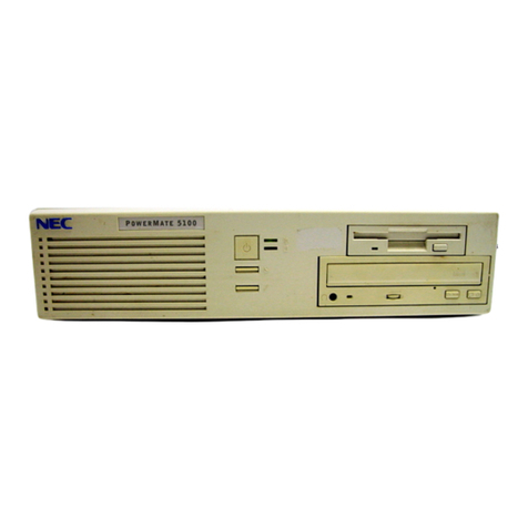 NEC POWERMATE 5100 - SERVICE User manual