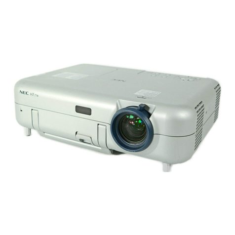 NEC VT770 Series Quick setup guide