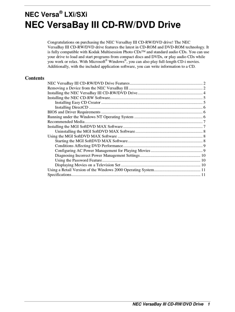 NEC Versa LXi manual