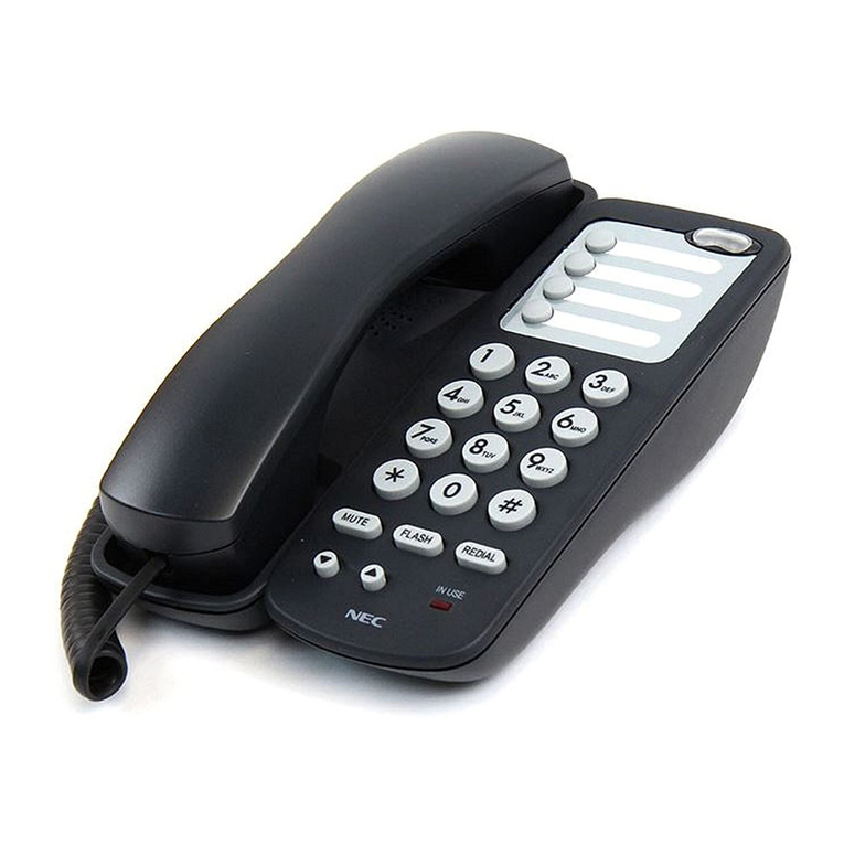 NEC DTH-1-1 User manual