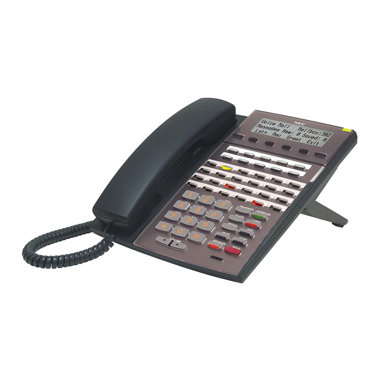 NEC DSX User manual NEC DSX User manual