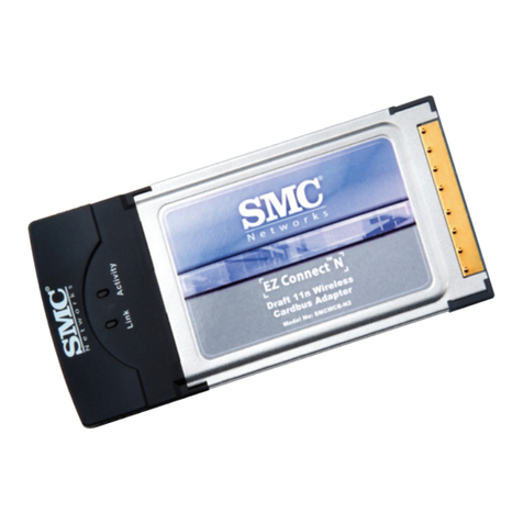 SMC Networks SMC EZ Connect N Pro Draft 11n Wireless CardBus Adapter... User manual