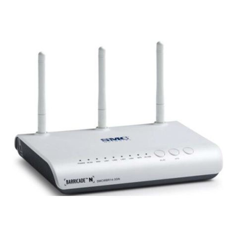SMC Networks WBR14-3GN FICHE user guide