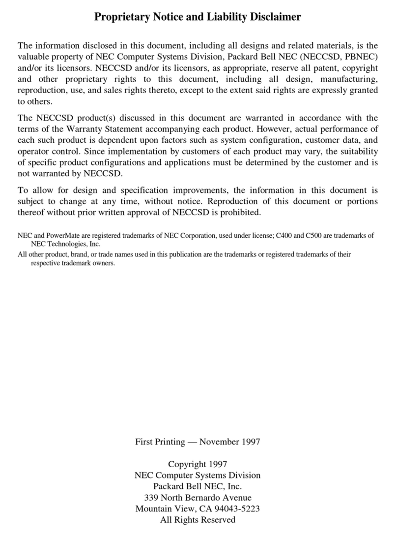 NEC NEC C manual