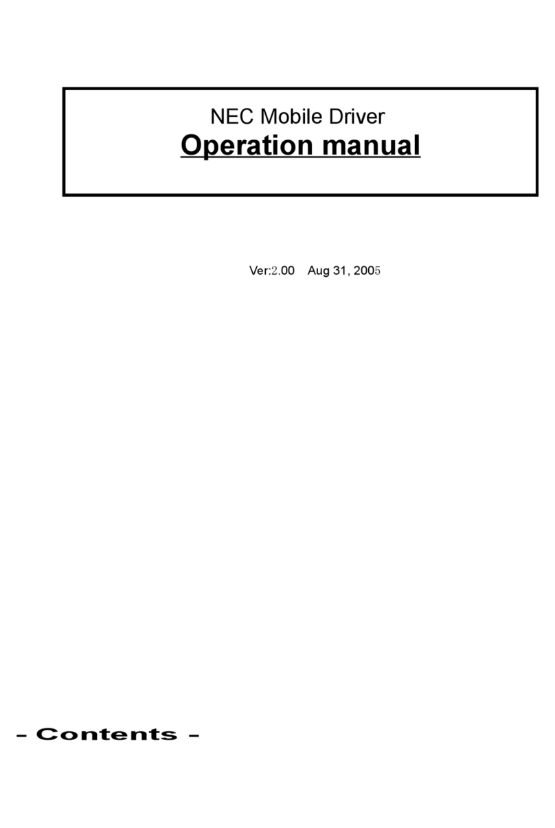 NEC N412I - 1 User manual