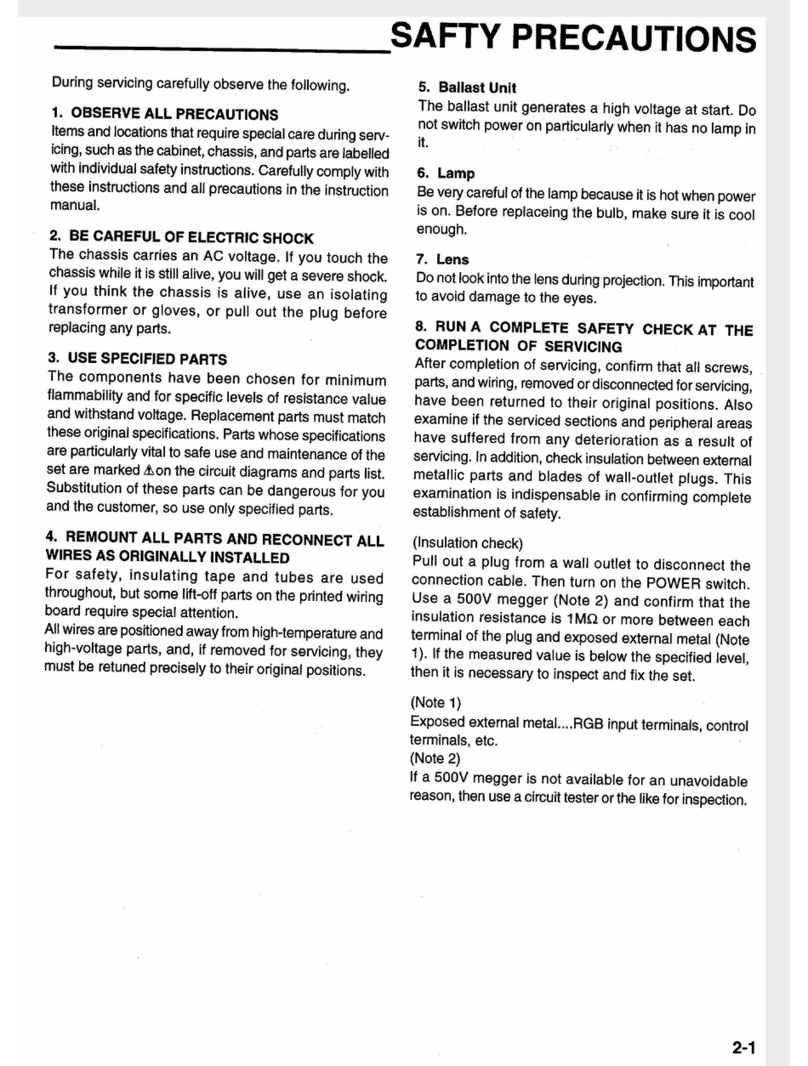 NEC MultySync MT800 User manual