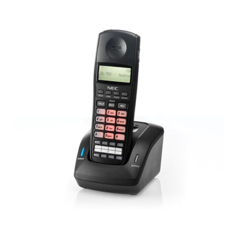 NEC Dterm DTL-8R-1 User manual