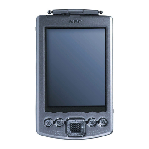 NEC MOBILEPRO P300 -  2002 User manual