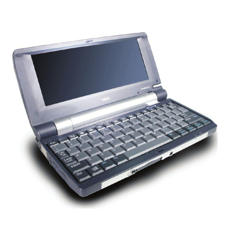 NEC MOBILEPRO 900 User manual NEC MOBILEPRO 900 User manual