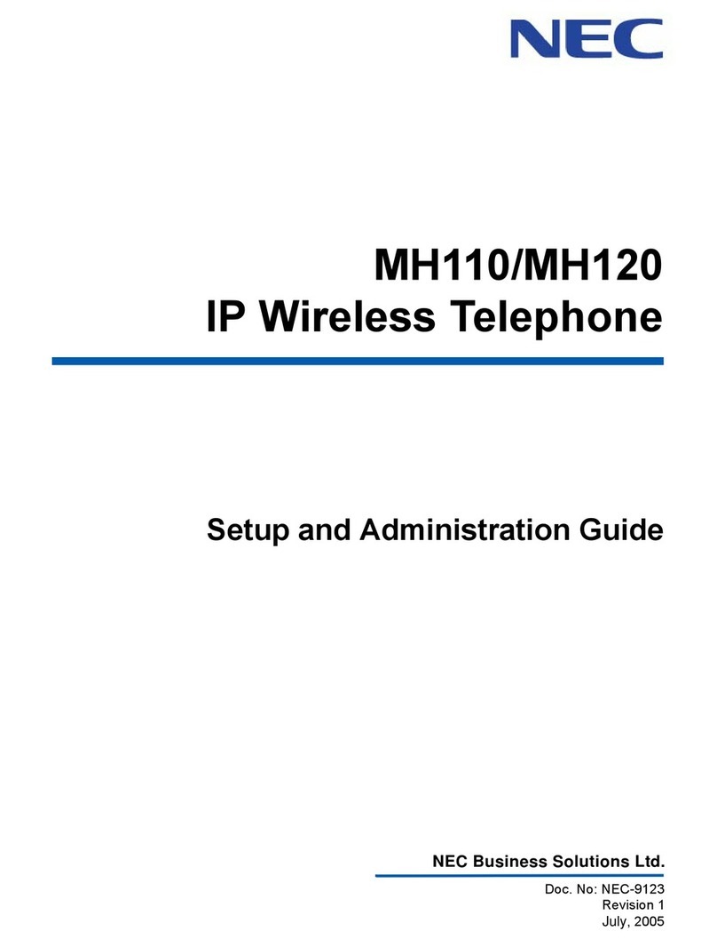 NEC MH110 Instruction Manual