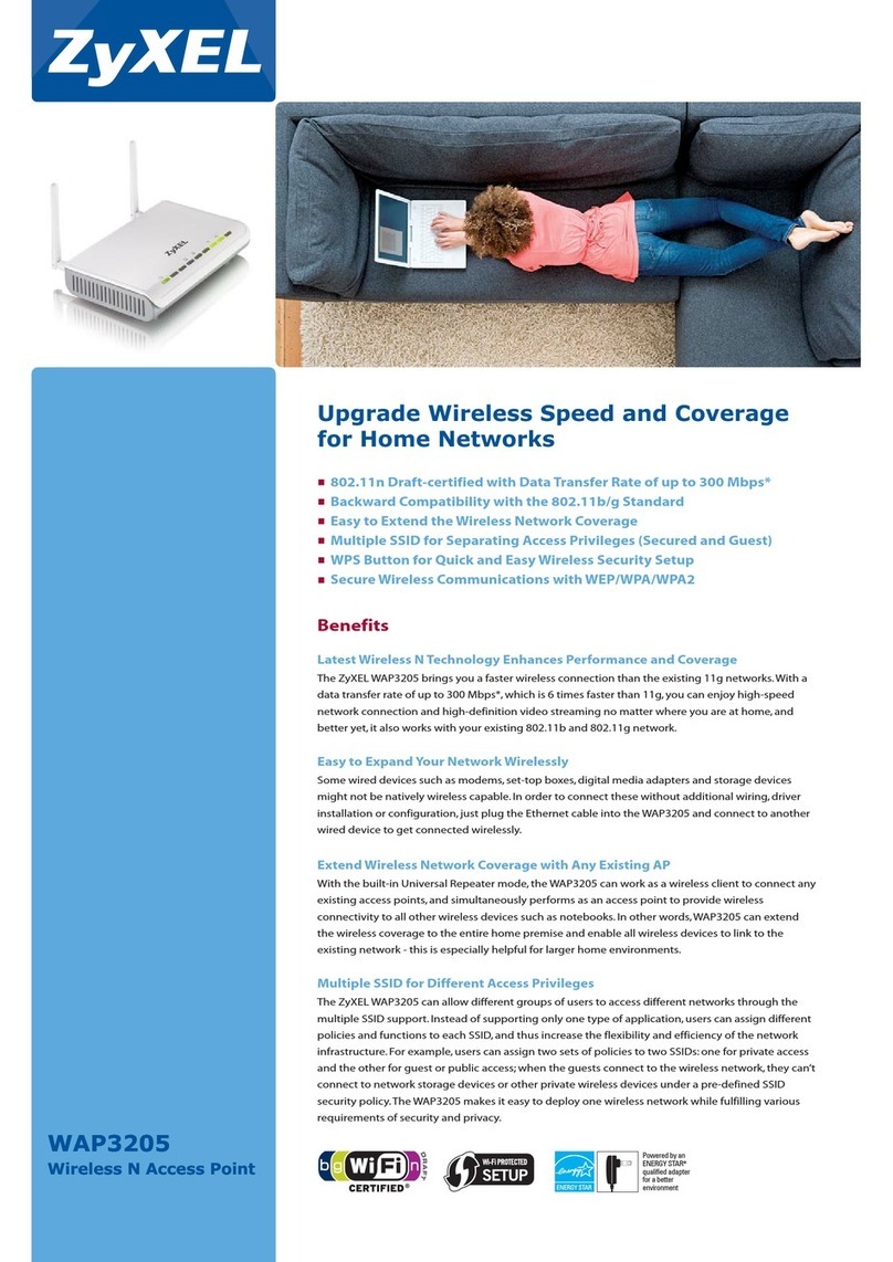 ZyXEL Communications WAP3205 brochure