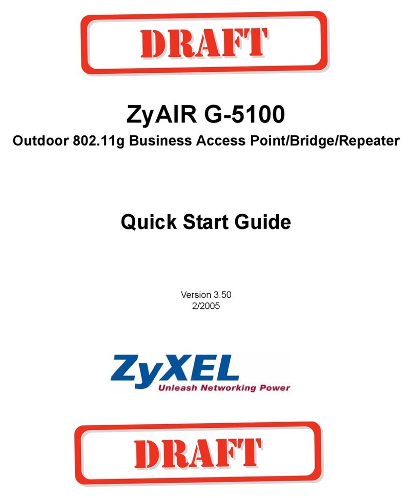 ZyXEL Communications ZyAIR G-5100 User manual