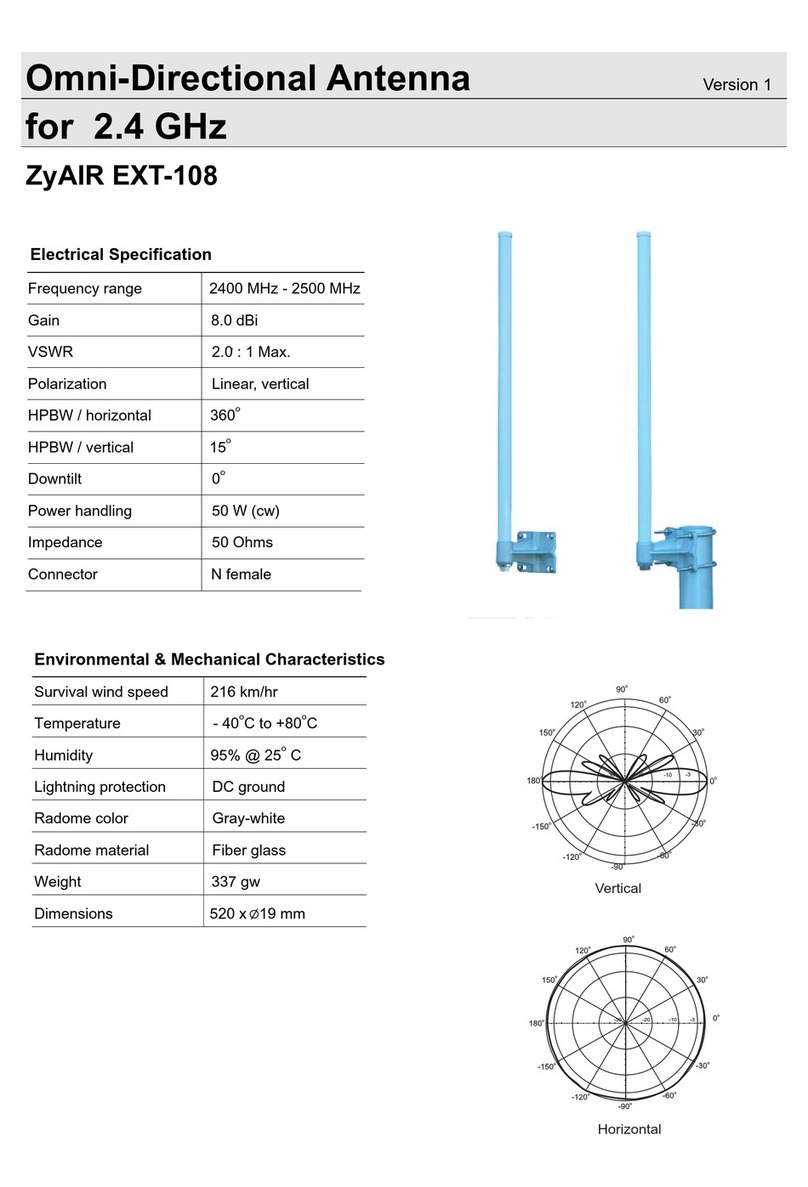 ZyXEL Communications ZYAIR EXT-108 User guide