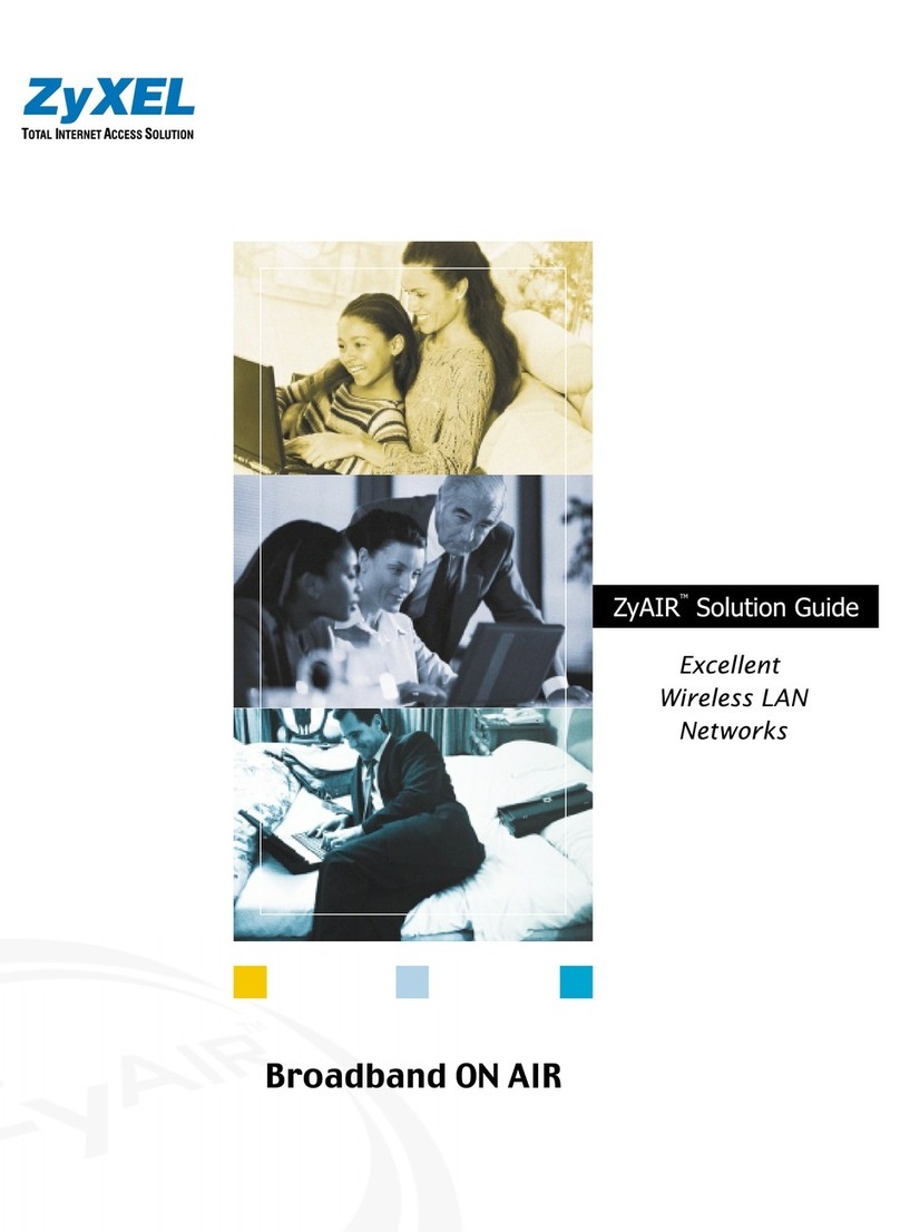 ZyXEL Communications ZYAIR User manual