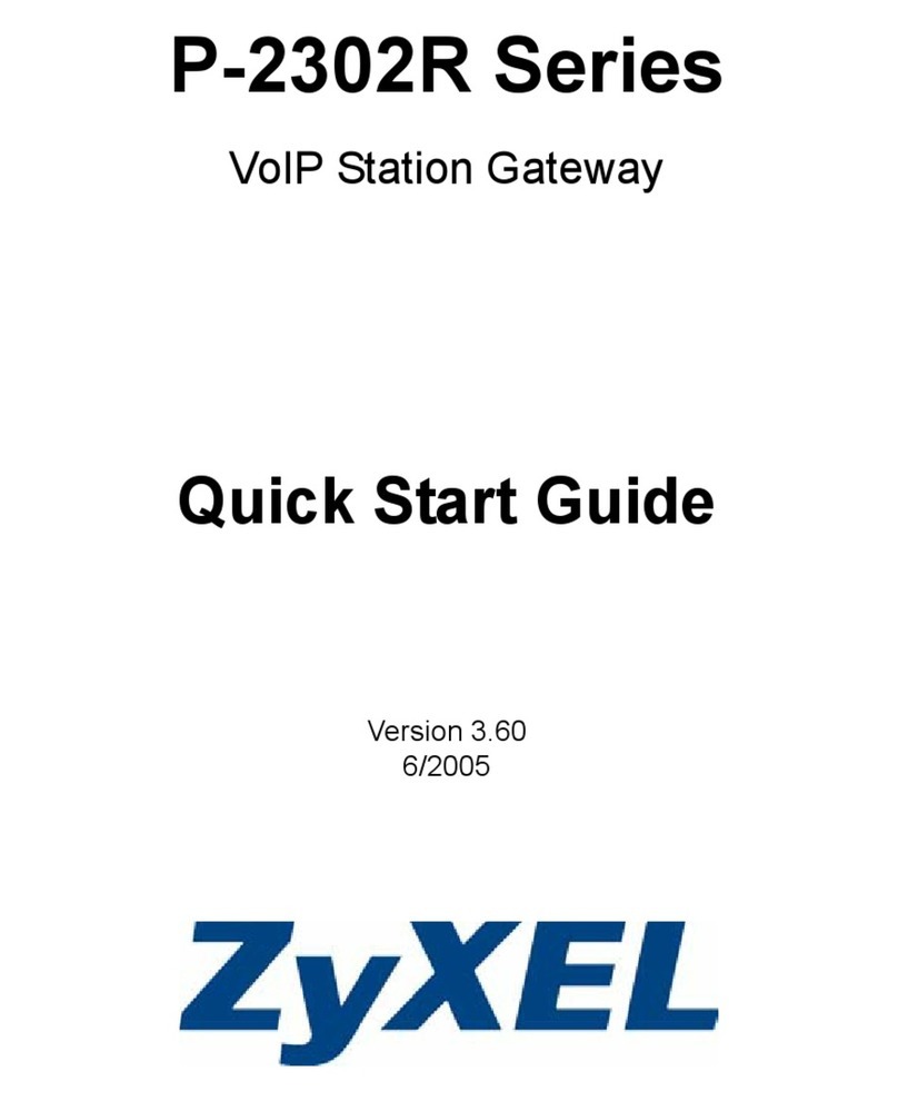 ZyXEL Communications PRESTIGE 2302RL - quick start guide