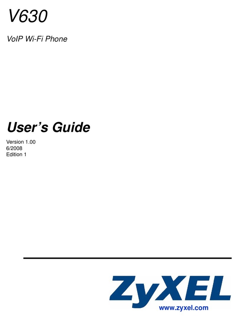 ZyXEL Communications V-630 User manual
