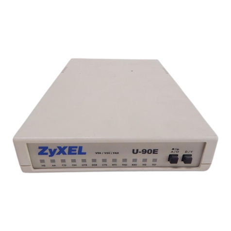 ZyXEL Communications U-90E User manual