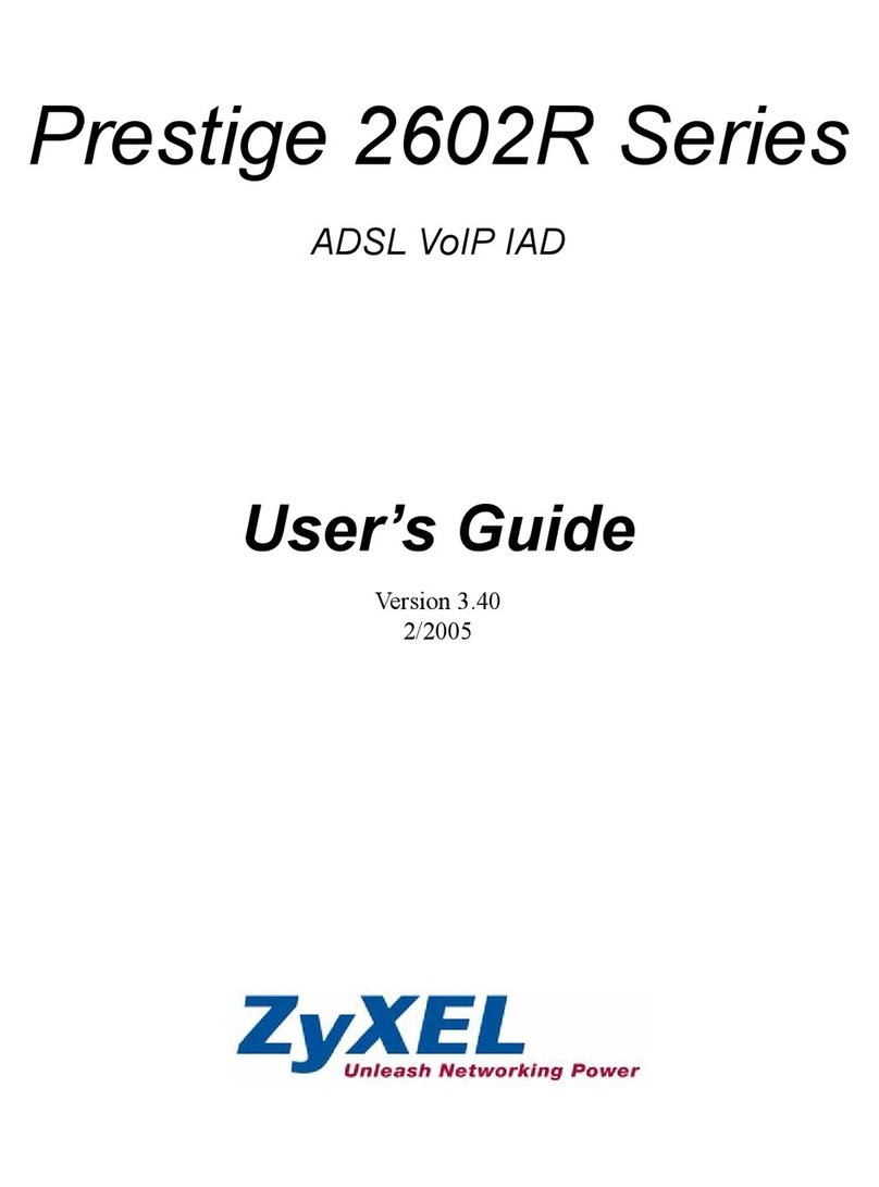 ZyXEL Communications Prestige 2602R Series User manual
