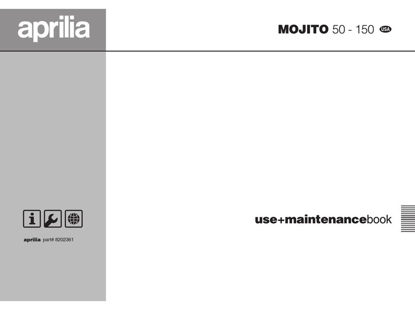 APRILIA MOJITO 150 - 2003 User manual